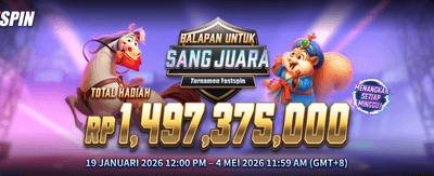 Bonus New Member Terbesar banner